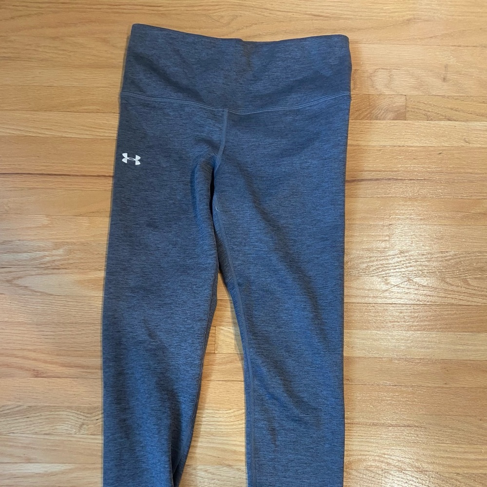 Grey Compression Leggings for Cold